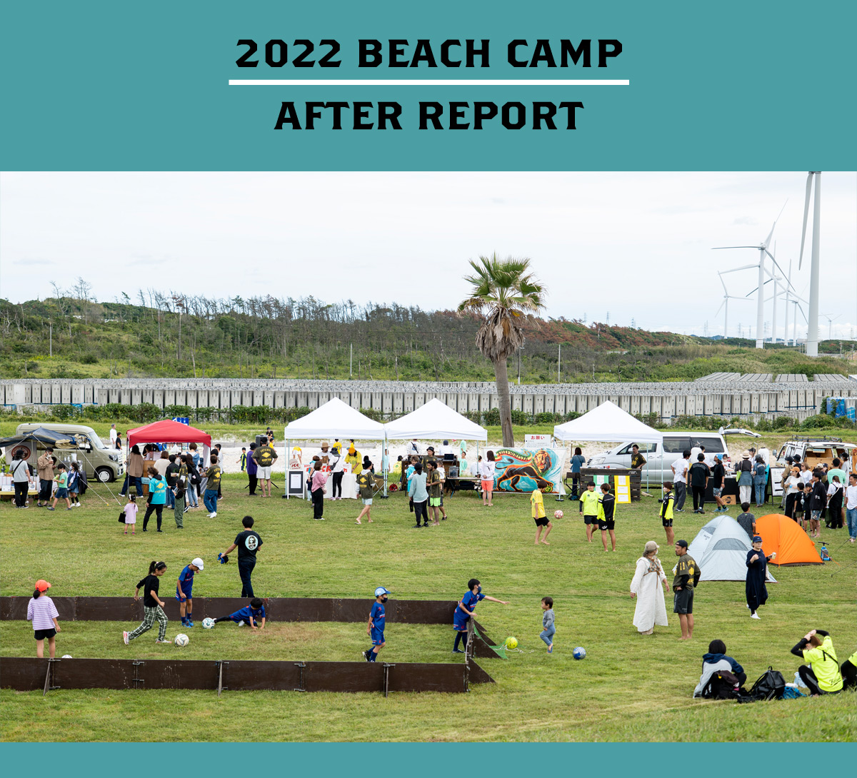 2022 Beach Camp After Report title