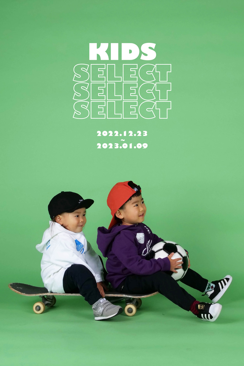 KIDS SLECT 22FW TITLE IMAGE