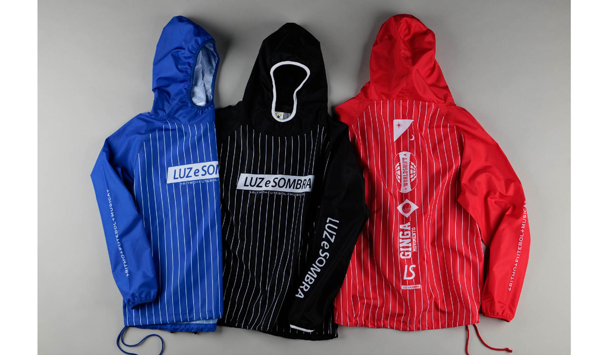 stripe spine oversize anorak images