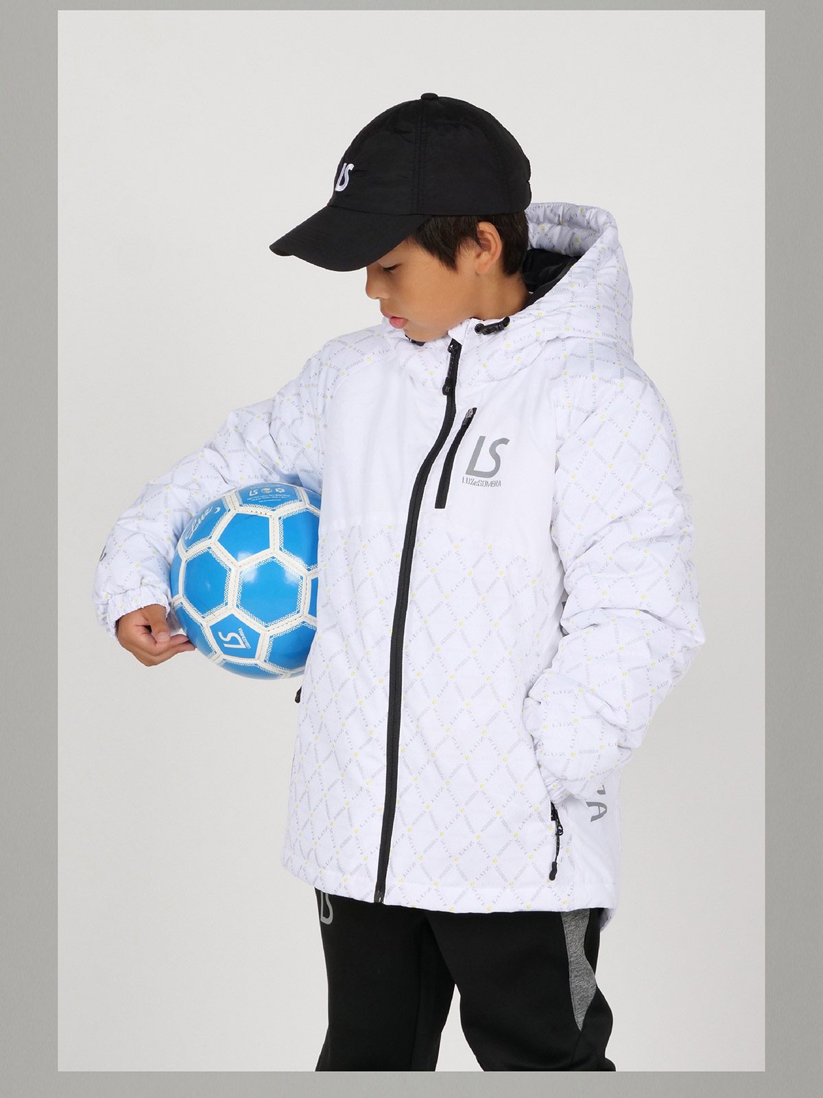 Jr GEOMETRIC INNER COTTON JKT STYLING04