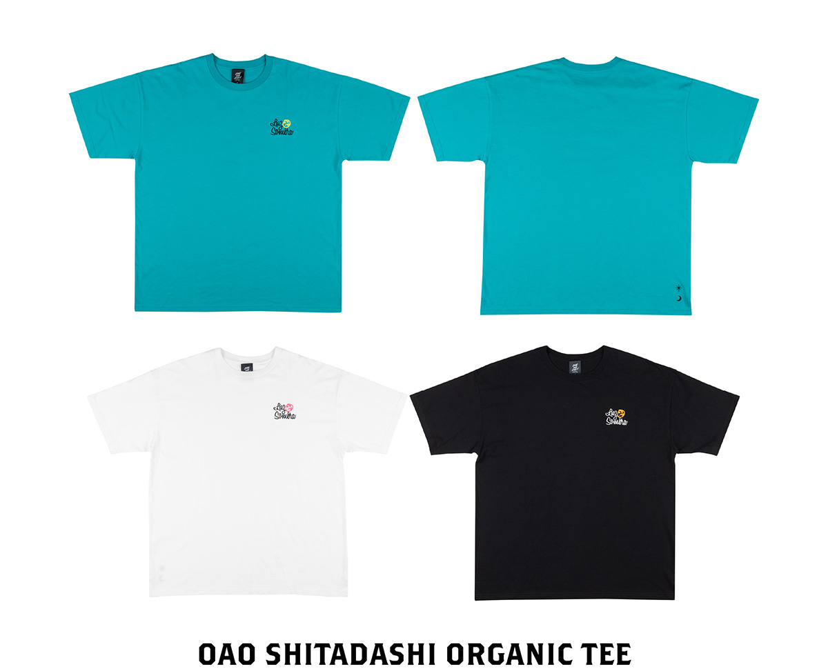 OAO SHITADASHI ORGANIC TEE 商品ページへ