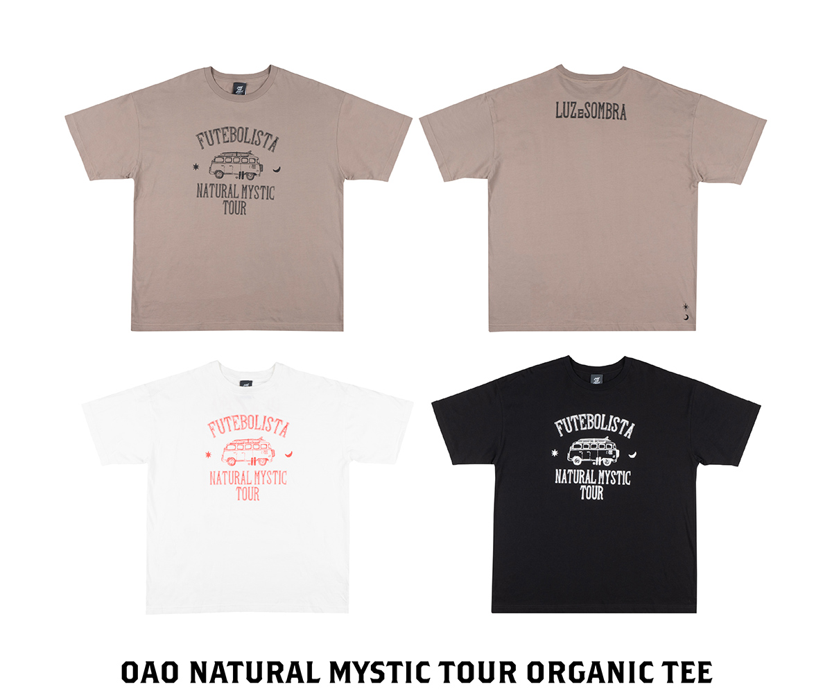 OAO NATURAL MYSTIC ORGANIC TEE 商品ページへ