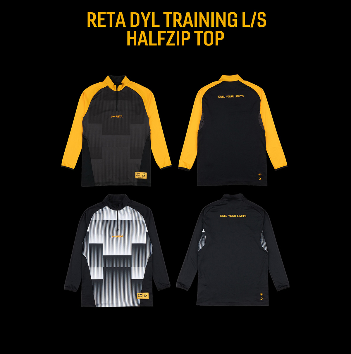 RETA DYL TRAINING L/S HALFZIP TOP 商品ページへ
