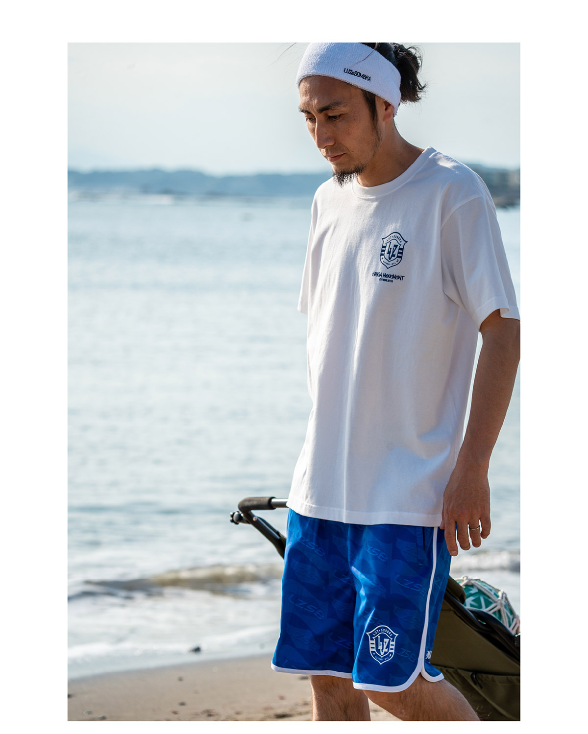 ビーチTシャツスタイル1