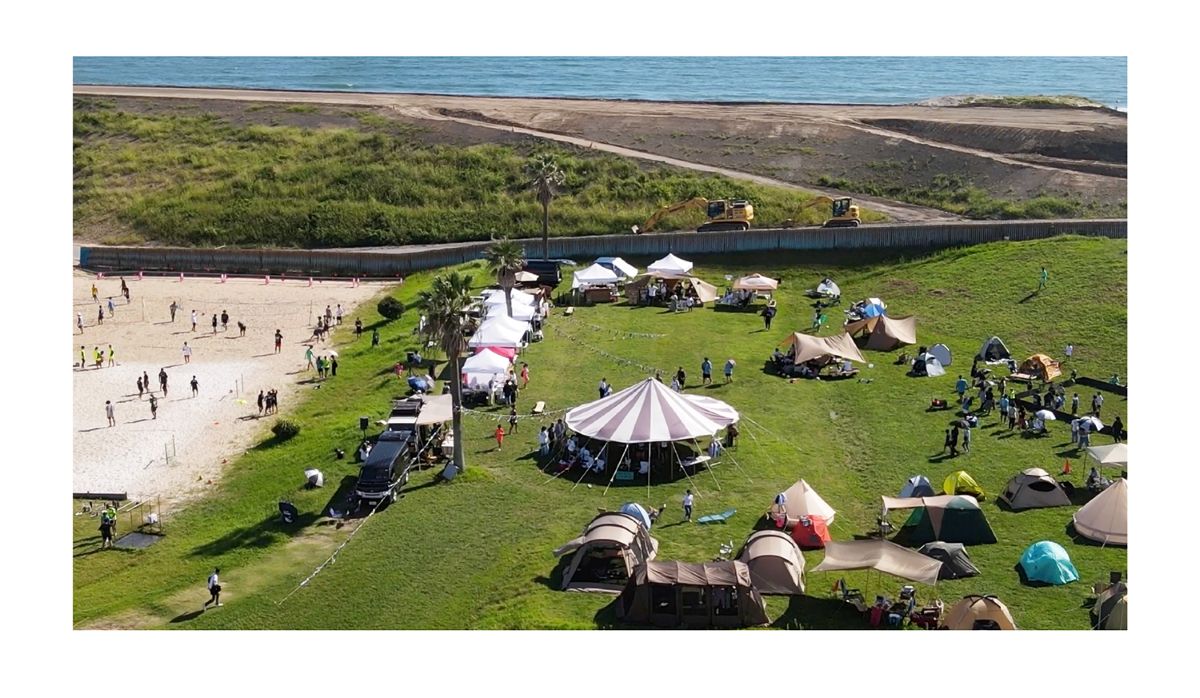BEACH CAMP FUTEBOL PARAISO 撮影イメージ