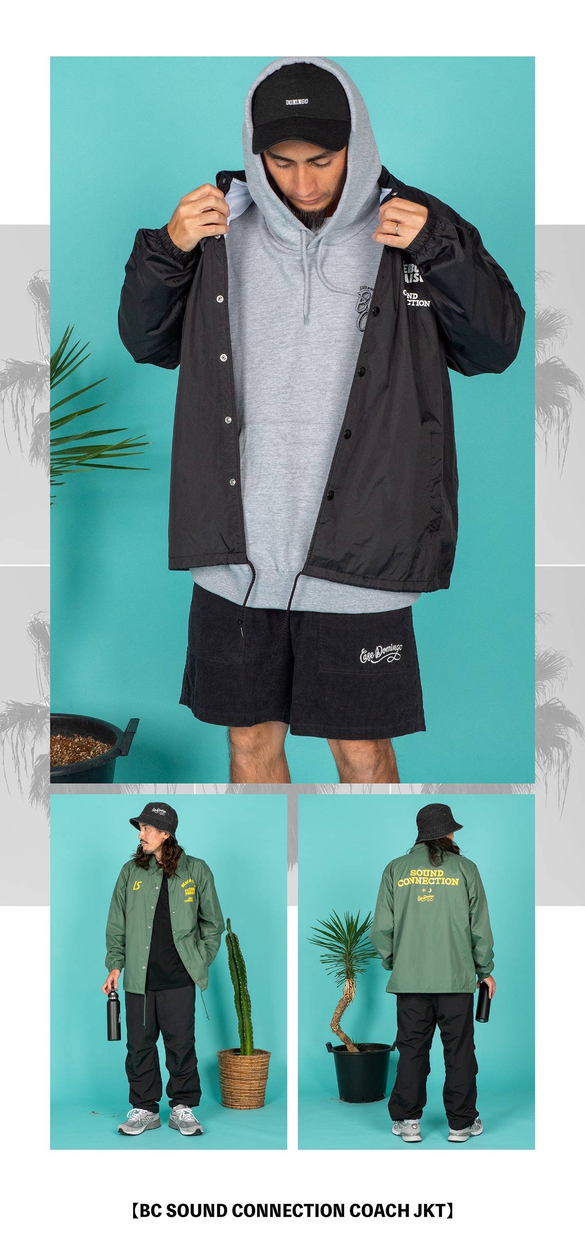 BC SOUND CONNECTION COACH JKT 商品ページへ