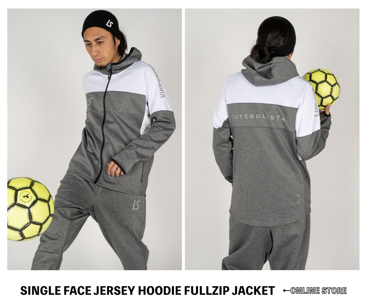 SINGLE FACE JERSEY HOODIE FULLZIP JACKET 商品ページへ