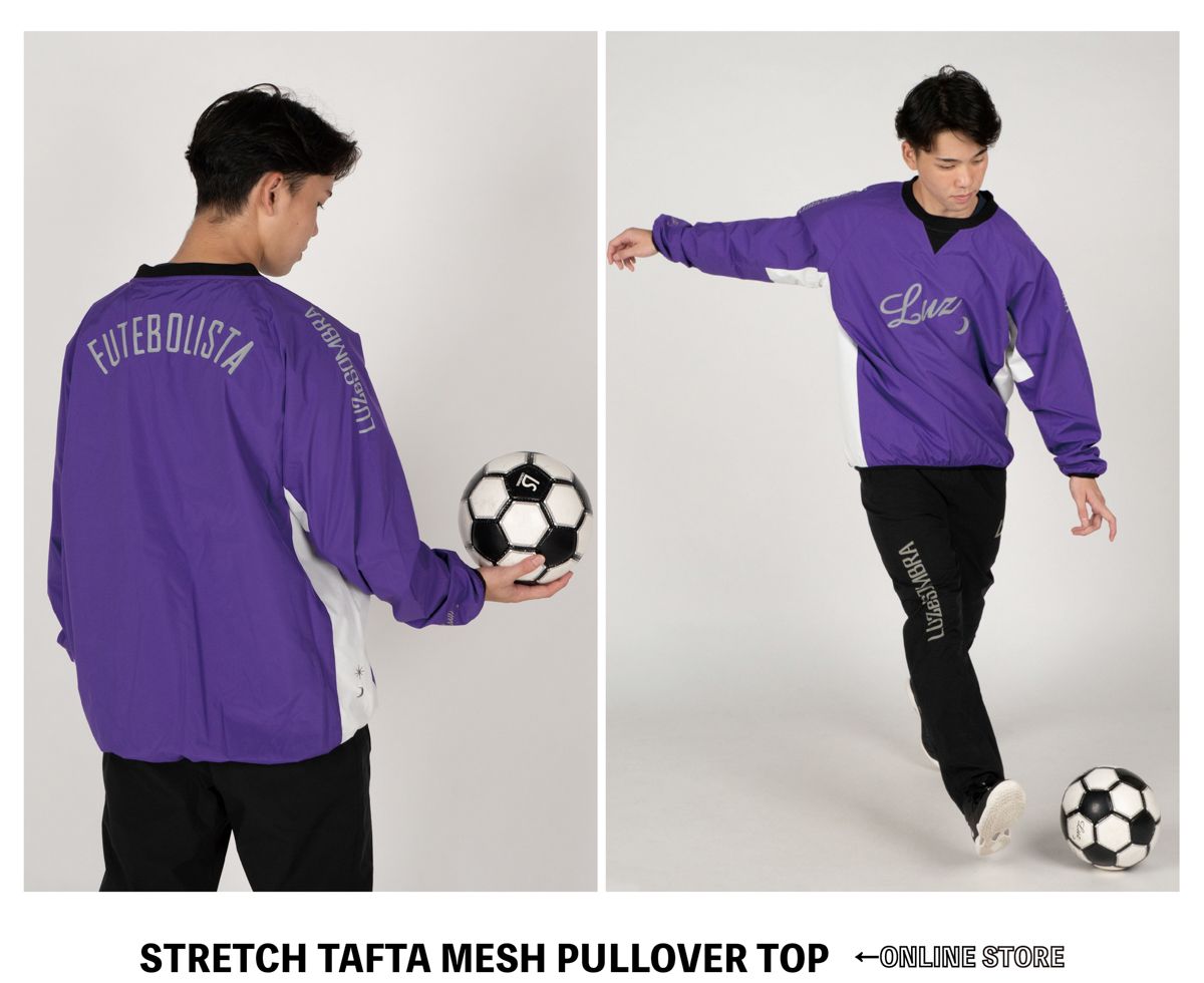 STRETCH TAFTA MESH PULLOVER TOP 商品ページへ