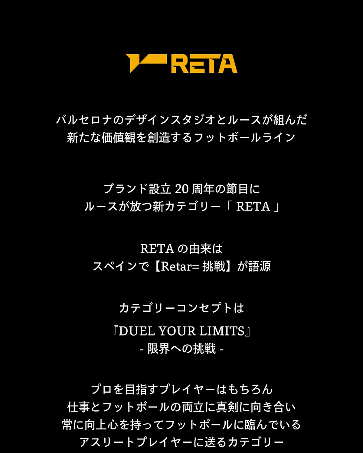 RETA カテゴリー説明テキスト