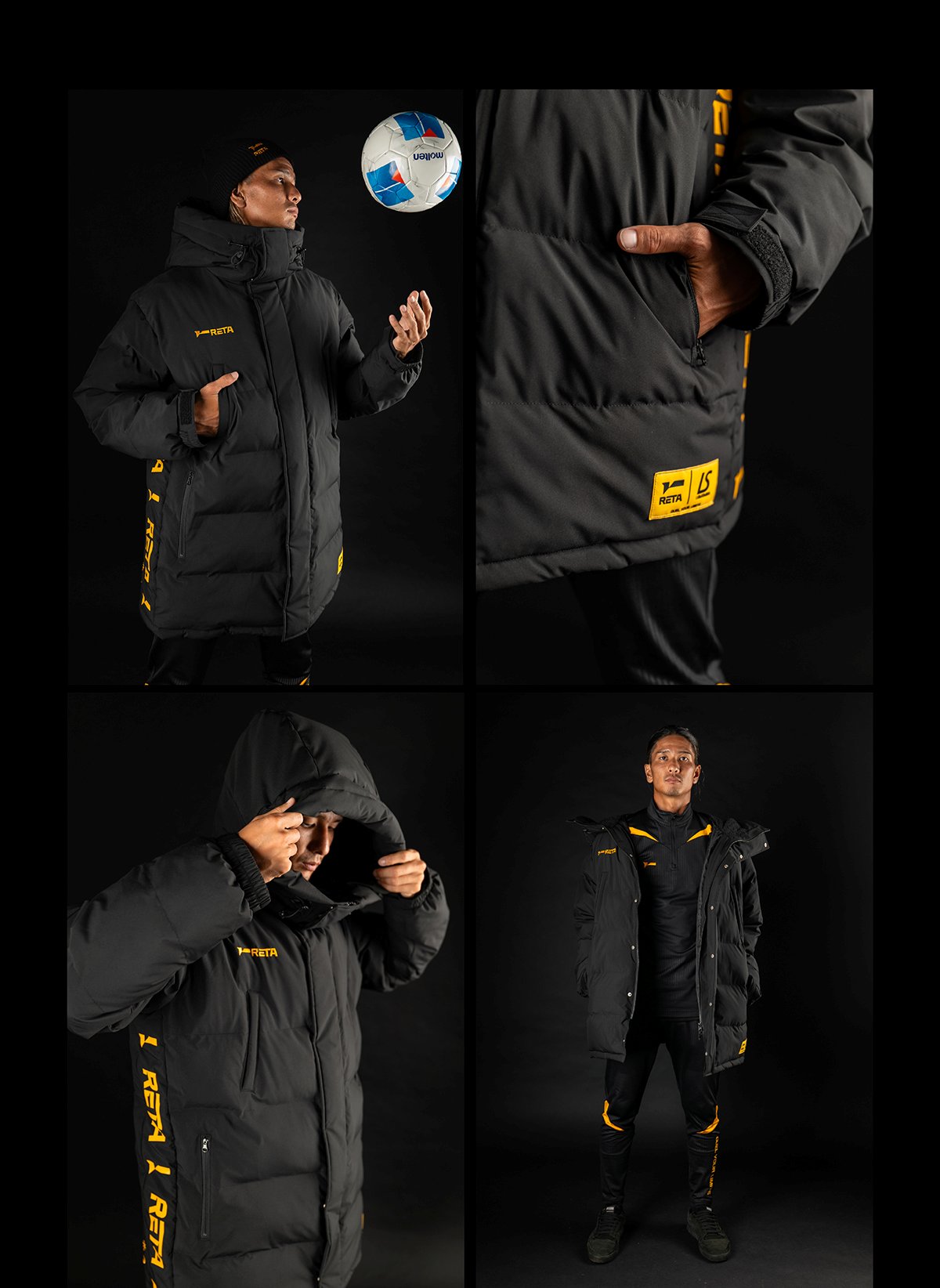 RETA DYL MIDDLE COAT スタイリングイメージ4