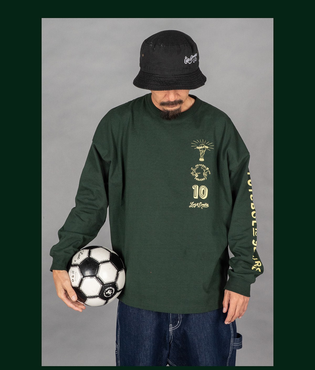 LHS×CHALKBOY FIY HEAVY LONG TEE スタイルイメージ