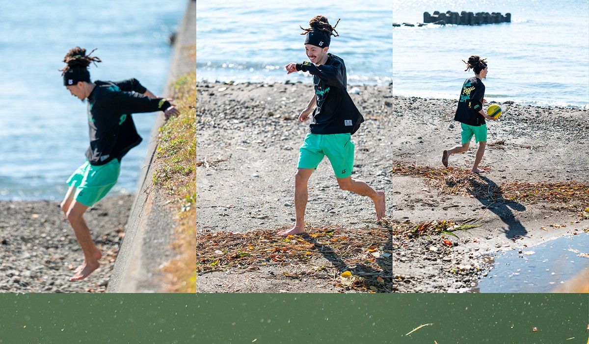 LUZ REGGAE BOYZ モデルスナップ3