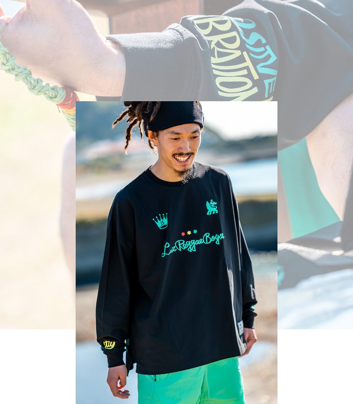 LUZ REGGAE BOYZ モデルスナップ4