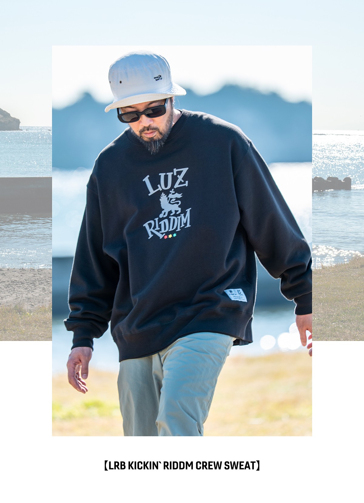 LRB KICKIN`RIDDM CREW SWEAT 商品ページへ