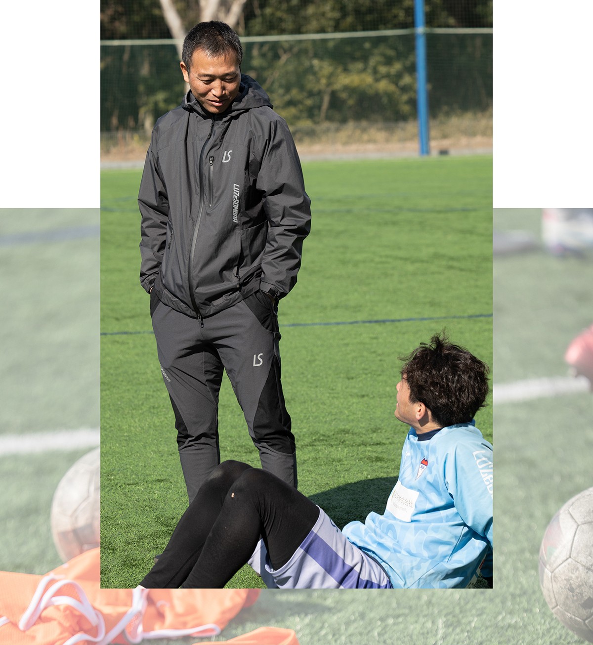 つくばFC対話風景