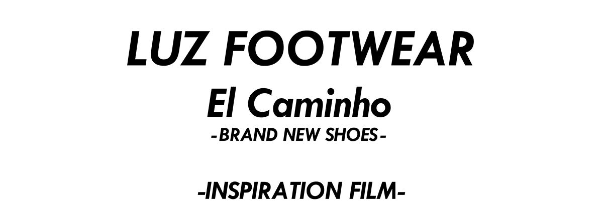 LUZ FOOTWEAR 2026SS 紹介ページタイトル
